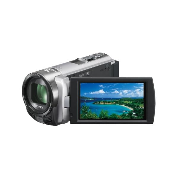 Sony DCR-SX85ES SD Camcorder (16 GB interner Speicher, 7,6 cm (3 Zoll) Display) silber – Bild 3