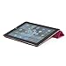 Afranker Ipad 2 / 3 / 4 Slim-Fit Folio Smart Four Fold Case Cover with Back Case Pink