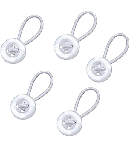 Amazon.com: Johnson & Smith Collar Extenders/Neck Extender/Wonder Button  for 1/2 Size Expansion of Men Dress Shirts, 5 +1 Pack, 3/8