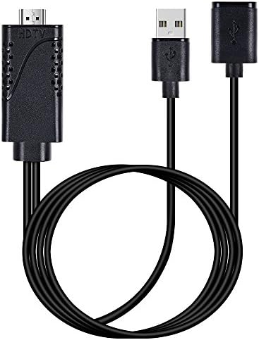 AOKEN 1080P Lightning AV Adapter For Mirroring Mobile Phone Screen To TV/Projector/Monitor Converter, For Android Device, IPhone ,IPad,Samsung