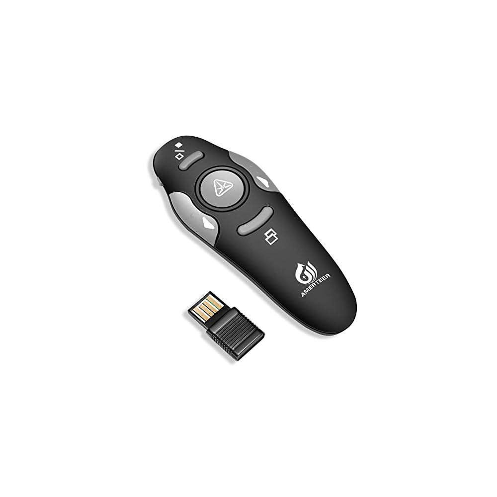 AMERTEER Wireless Presenter, PPT Controller Presentation Remote Control