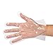 Juvale 500 Pack Cooking Gloves - Plastic Disposable Food Safe, Food Prep, Handling, Serving Gloves (Clear, One Size Fits Most)