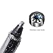Nose Hair Trimmer, GeeBright Wet/Dry Ear & Nose Hair Clippers with LED Light for Men and Women, Battery Operated (not included)