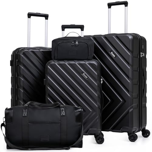Amazon.com | Merax Luggage Set 3 Piece, Lightweight Durable ABS