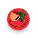 Tree Nut Allergy Button for Kids Rubber Medical Bracelet