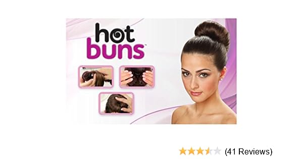 Amazon Com Hot Buns Simple Styling Solution For Dark Hair Pack