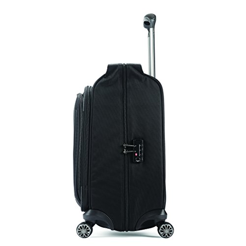 Samsonite Silhouette XV Softside Luggage with Spinner Wheels, Black