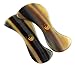 Best Gua Sha Scraping Massage Tool - Highest Quality Hand Made Buffalo Horn Gua Sha Board-Reduce Neck and Muscle Pain and Improve Mobility[S Shape]
