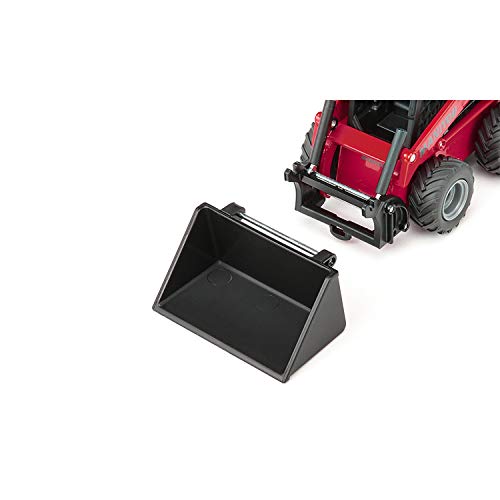 siku 3049, Manitou 3300V Kompaktlader, 1:32, Metall/Kunststoff, Rot, Viele Funktionen, Kombinierbar mit siku Modellen im gleichen Maßstab – Bild 4
