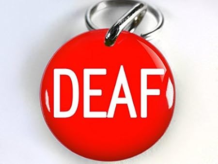 deaf dog id tags