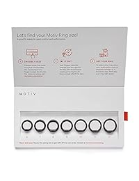 Motiv Ring anillo de fitness, rastreador de sueño y ritmo cardíaco   Impermeable, monitor de ritmo cardíaco y actividad