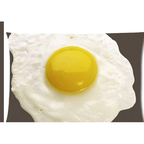 Amazon Com Fried Egg Zippered Pillow Cases Cover 20x30 Inch Home
