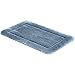 Amazon Basics 3 Piece Sculpted Bath Mat Set - Light Blue