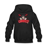 Spreadshirt FGTeeV GURKEY! Kids' Hoodie, M, Black