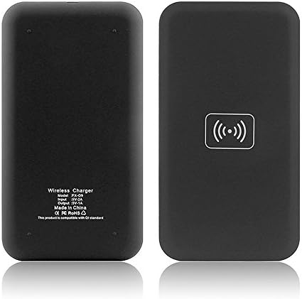 ChuangYan Wireless Charger Charging Pad for iPhone 8/8 Plus, iPhone X, Samsung Note 8, S8/S8 Plus/S7/S7 Edge/S6 and All Qi-Enabled Devices (Wireless Charger Black)
