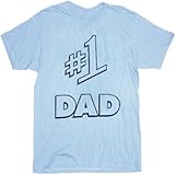 Seinfeld #1 Dad Light Blue Mens T-shirt