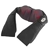 Neck Massager - Shiatsu Back Massager - Foot - Shoulder Massager With Heat, Kneading Massage - Pain Relief And Relaxing, Comfort, Eliminate Muscle Soreness & Pain - Adopter Home, Office, Car