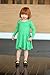 City Threads Girls Twirly Skater Party Dress - All Cotton Made in USA