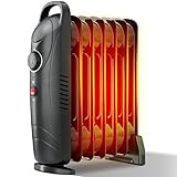 LifePlus Oil Filled Heater, Portable Radiant Space