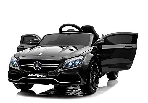 Dorsa Mercedes Benz C63 Ride On Car With Remote Control For Kids Black 1588q Mak Online Store