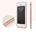 Change Luxury Crystal Rhinestone Diamond Bling Metal Case Cover Bumper for Iphone 5 5s (Rose Gold)