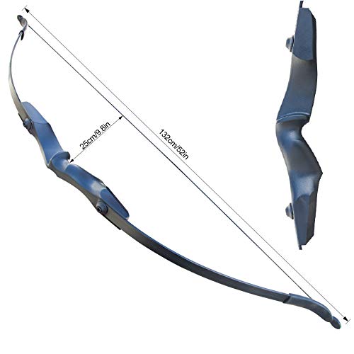D&Q Hunting Bow and Arrow Set Archery Set Takedown Recurve Bow Right