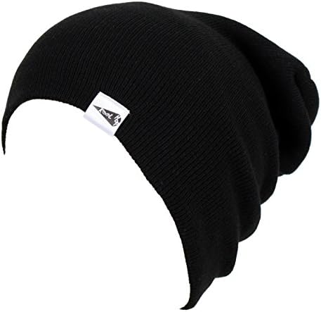 KooL Hop Kids Boys Girls Baby 100% Pure Cotton Knit Basic Long Beanie Hat Cap
