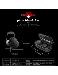 WOWOGO S9100 Auriculares deportivos inalámbricos Bluetooth Auriculares IPX5 Impermeable Auriculares Micrófono iPhone 8 xiaomi teléfonos Android