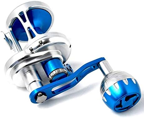 gdangel fishing reel Saltwater Fishing Trolling Reel Max Drag 25-35kg/tc300blue 5000 Series Left Hand