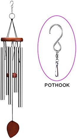 Outdoor Wind Chime, Amazing Grace Wind Chimes, Aluminum Music Windchime for Garden, Yard, Patio and Home Décor with Hook…