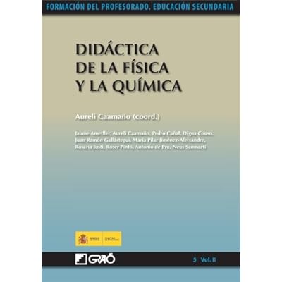 Didáctica de la Física y la Química: 052 (Formacion Profesorado-E.Secun.) Didáctica de la Física y la Química: 052 (Formacion Profesorado-E.Secun.)