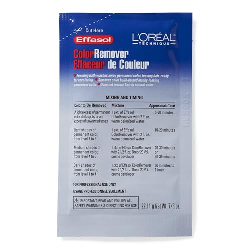 L'Oréal Technique Effasol Color Remover - Hair Color Remover, Removes Color Bui…