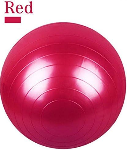 Red Fitness Ball 26in/65cm Diameter (Exercise Gym Swiss Stability Ball)