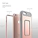 YOUMAKER iPhone 6S Plus Case, Full-Body Rugged Heavy Duty Protection Case for Apple iPhone 6S Plus (2015) 5.5 inch/iPhone 6 Plus (2014) with Built-in Screen Protector - Rose Gold/Gray