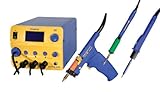 Hakko FM206-DSA Rework Station 3-Port 120VAC with FM-2024, FM-2027 & FM-2029