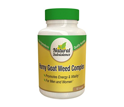 Horny Goat Weed Complex - 90 Capsules. Clinically proven ingredients for up to 600% more effectiveness (1)