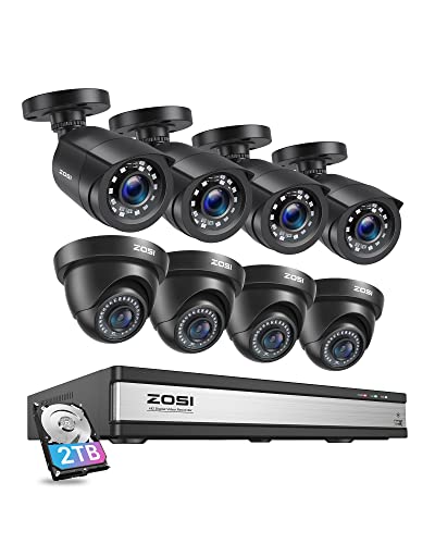 ZOSI 16CH H.265+ 1080P Home Security Camera