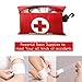 First Aid Kits, 101 Pieces Emergency Bags with Survival Basic Supplies for Outdoors, Camping, Hiking, Home, Office, Travel, Car