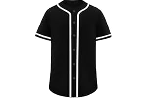 POJPTML Custom Baseball Jersey Stitched Printed Personalized Team Name Number Logo Jerseys Customized Shirt for Men Women Kids