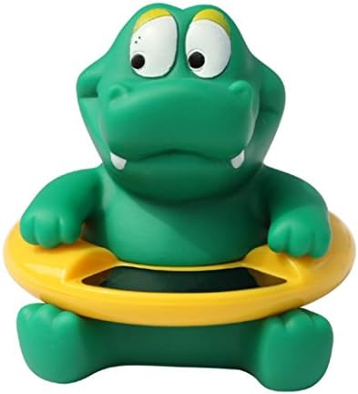 XUEDUO Cute Animal Baby Infant Bath Tub Thermometer Digital Water Temperature Tester Toy Bath Toy (Green)