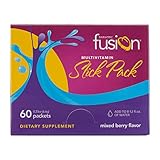 Bariatric Fusion Multivitamin & Mineral Stick Packs Mixed Berry (60 Packets) - Official Seller