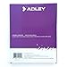 ADLEY Name Badge Labels, 800 Per Box, 8 Per Sheet, Laser & Inkjet Printable Tags, Same Size As Avery 5395