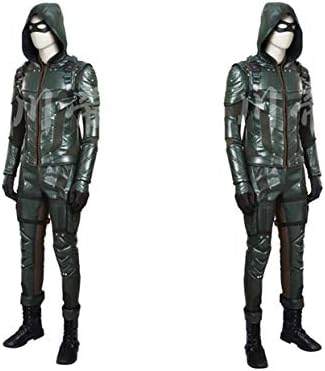 Arrow Season 5 Green Arrow Oliver Queen Cosplay Costume