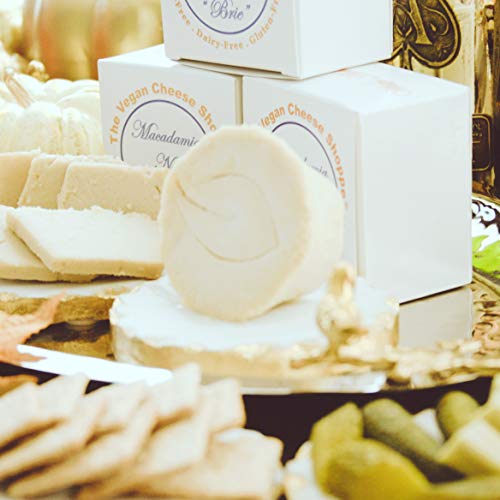 MACADAMIA NUT "BRIE": Dairy-Free, Gluten-Free, Soy-Free. Gourmet Vegan Cheese. MADE IN HAWAII. 12 oz.