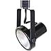Direct-Lighting 50005 Black PAR30 Short Neck Gimbal Ring Line Voltage Track Lighting Head