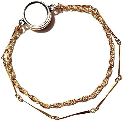Premium SURE-SNAP TIE CHAIN Tie Down and Tie Stays On...WILL NOT FALL OFF! (Double Gold Rope Bar)