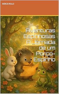 Livro Aventuras Espinhosas A Jornada de um Porco-Espinho