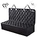 Meadowlark | XL Premium Bench Dog Seat, Rubber Vehicle Seat Cover for Cars Back Seat, Thick Seat Protector for Dogs, Waterproof, Durable, Nonslip, Washable - Trucks, Cars w/Pet Seat Belt, Black
