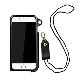 JAVOedge Black Lanyard Pouch for the Apple iPhone 6 Plus with Card Holder (5.5