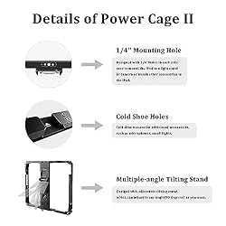 Accsoon PowerCage for iPad 7 to 10Gen, iPad Air 3